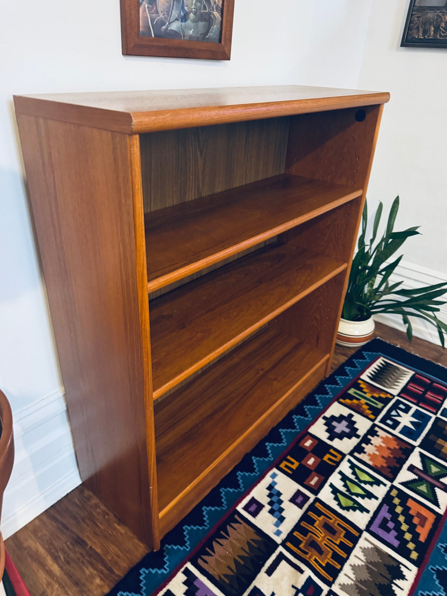 Vintage Teak Bookshelf