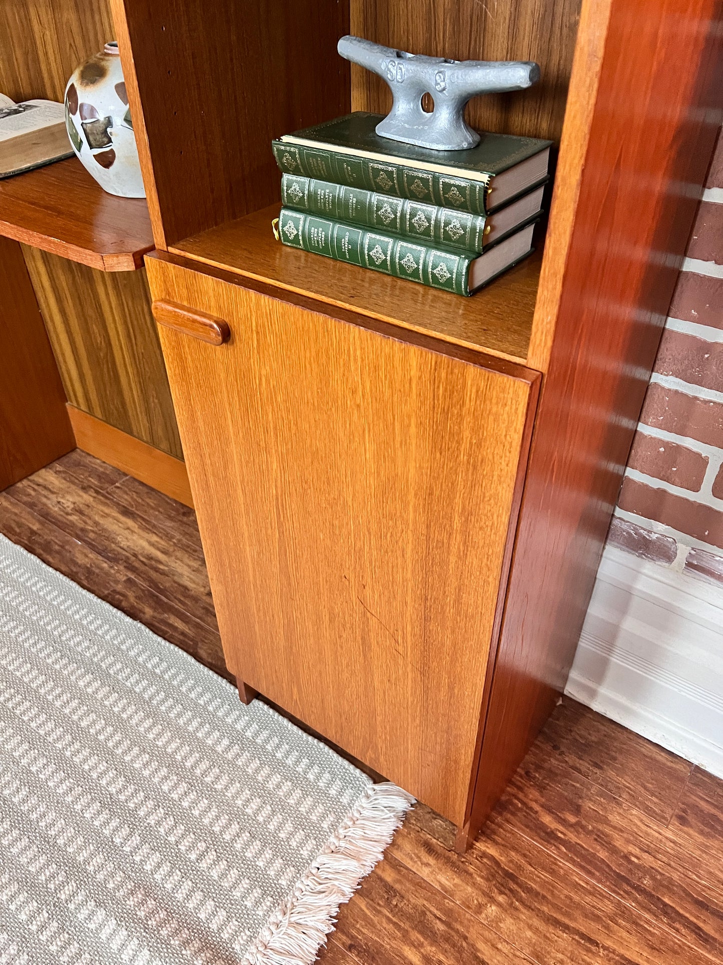 The Amberson Teak Wall Unit