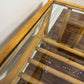 Vintage Rattan & Glass Coffee Table