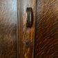 Vintage Arts & Crafts Solid Oak Armoire