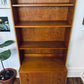 Vintage Teak Bookshelf w/ 4 Drawers