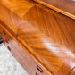 The Bergstrom Teak Roll Top Desk