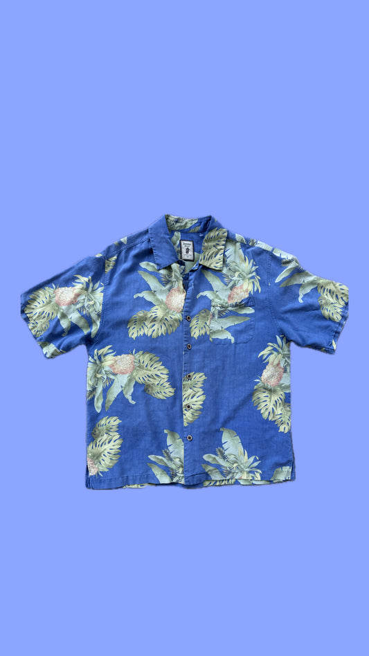 Vintage Silk Hawaiian Shirt