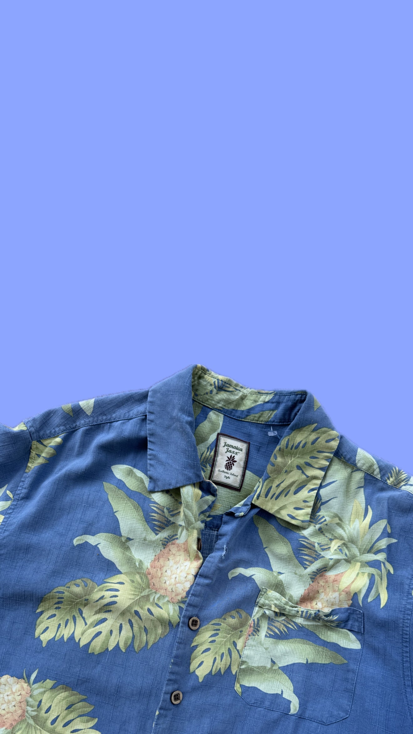 Vintage Silk Hawaiian Shirt
