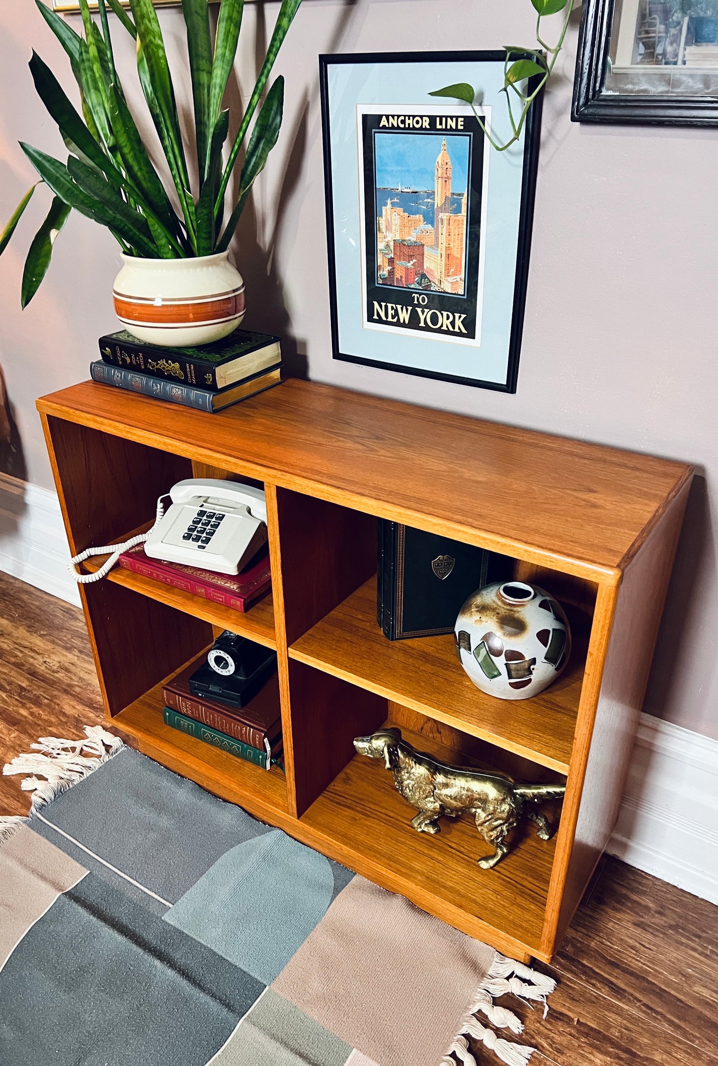 The Kapersky Teak Shelf