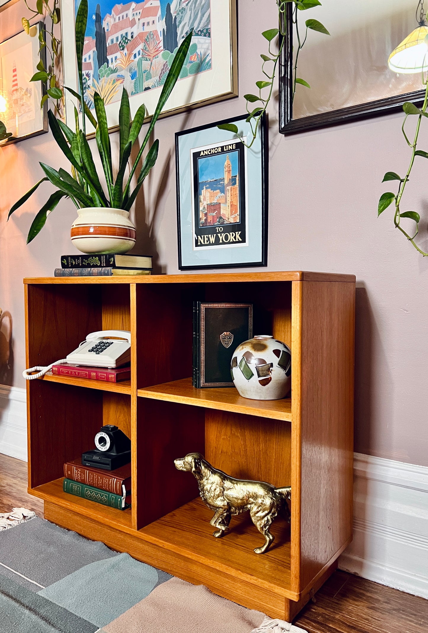 The Kapersky Teak Shelf
