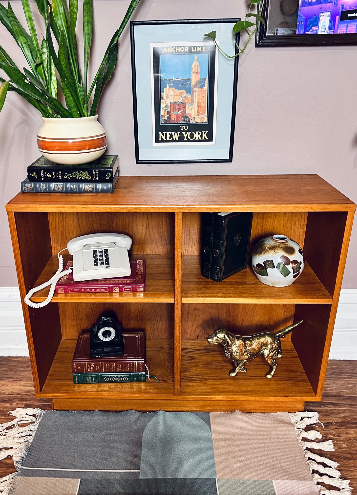 The Kapersky Teak Shelf