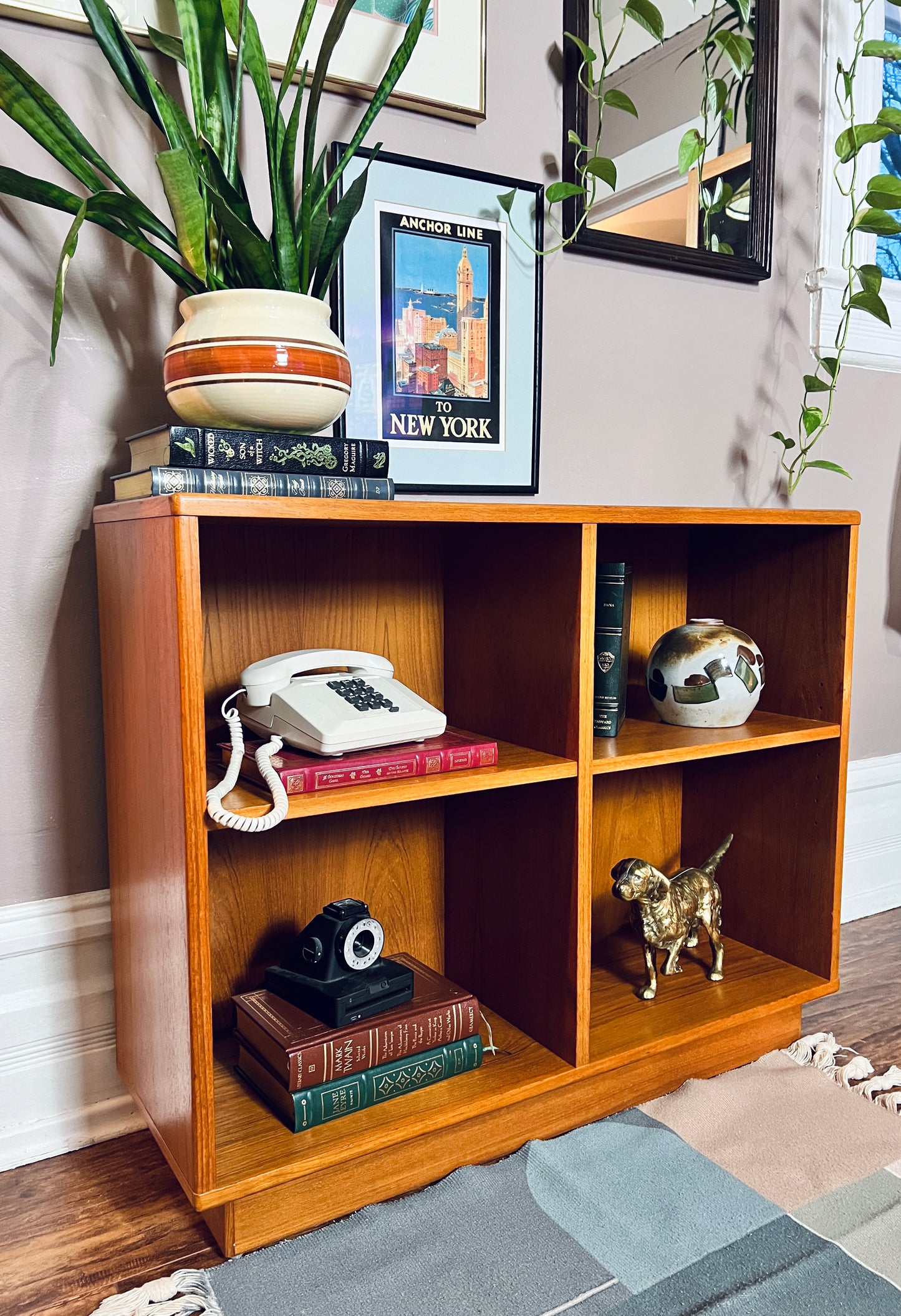 The Kapersky Teak Shelf