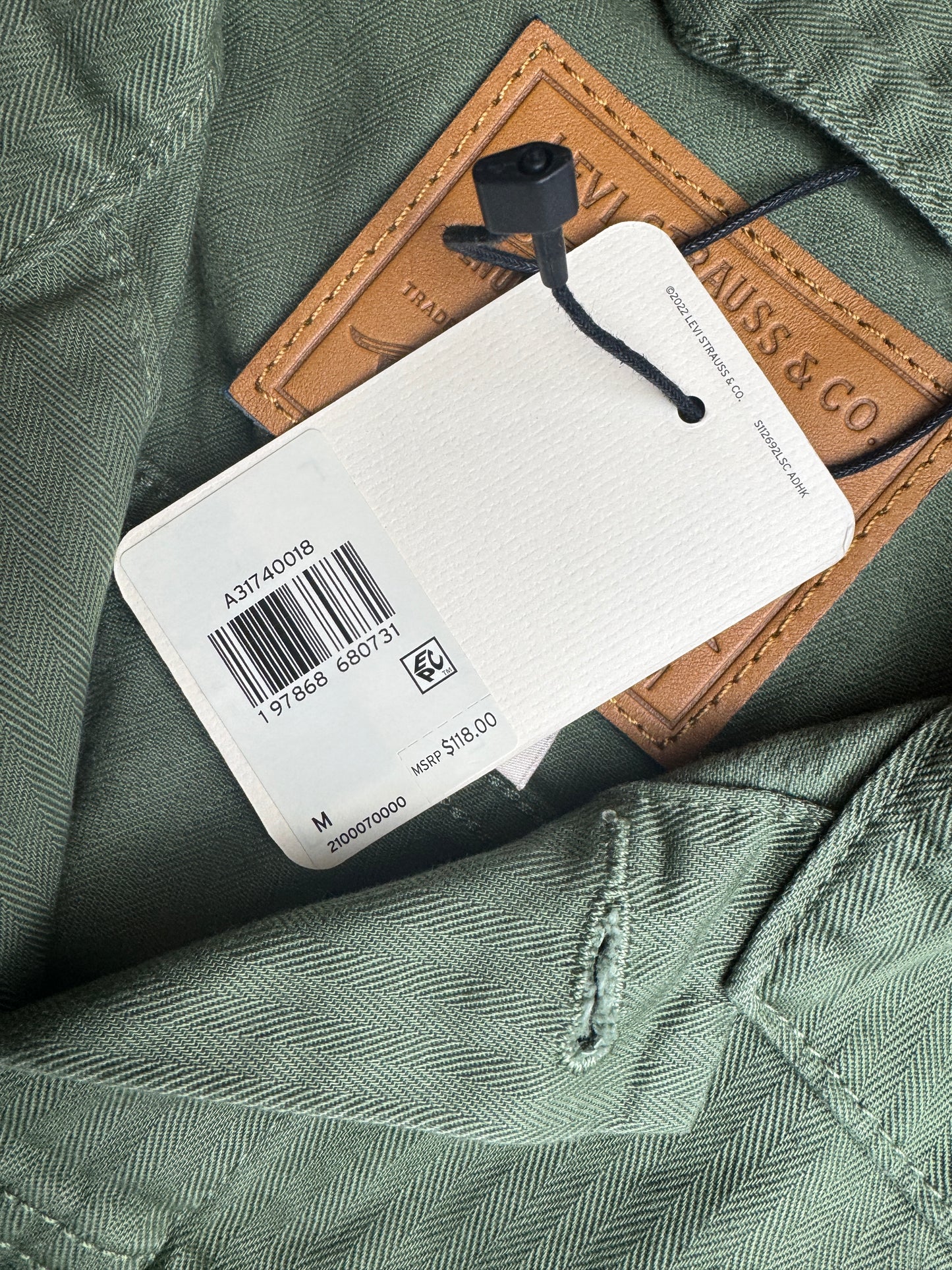 Levi’s HBT Pleated Trucker Jacket