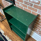 Vintage Rustic Green Bookshelf