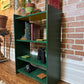 Vintage Rustic Green Bookshelf