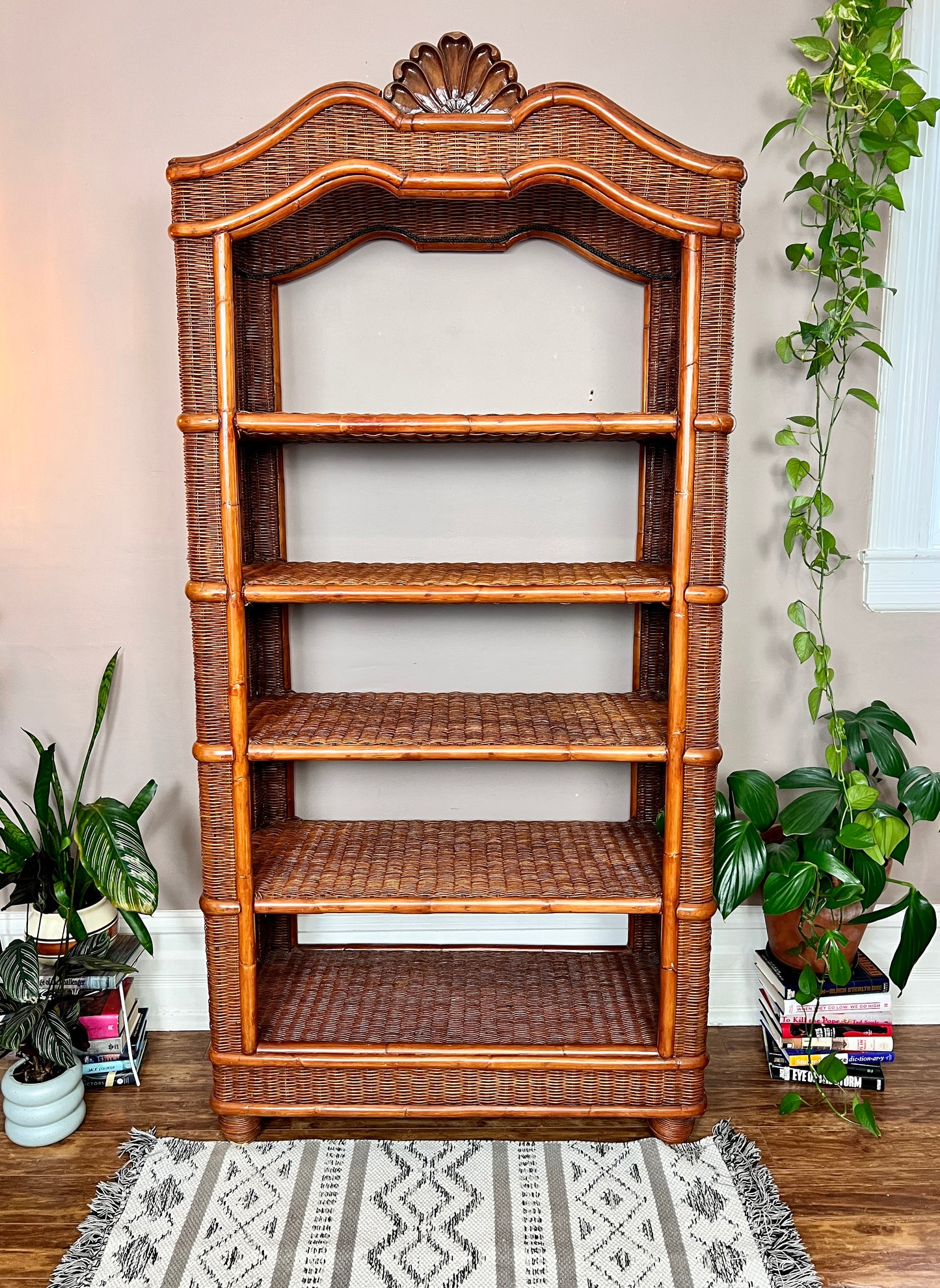 The Copacabana Rattan Shelf