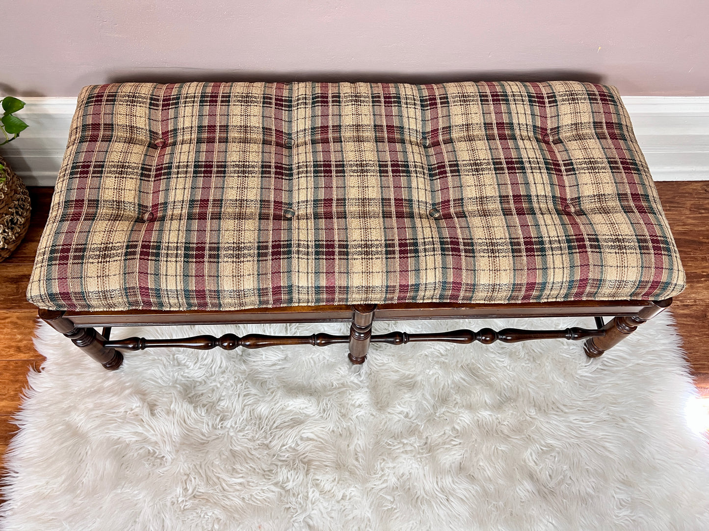The Terrific Tartan Bench