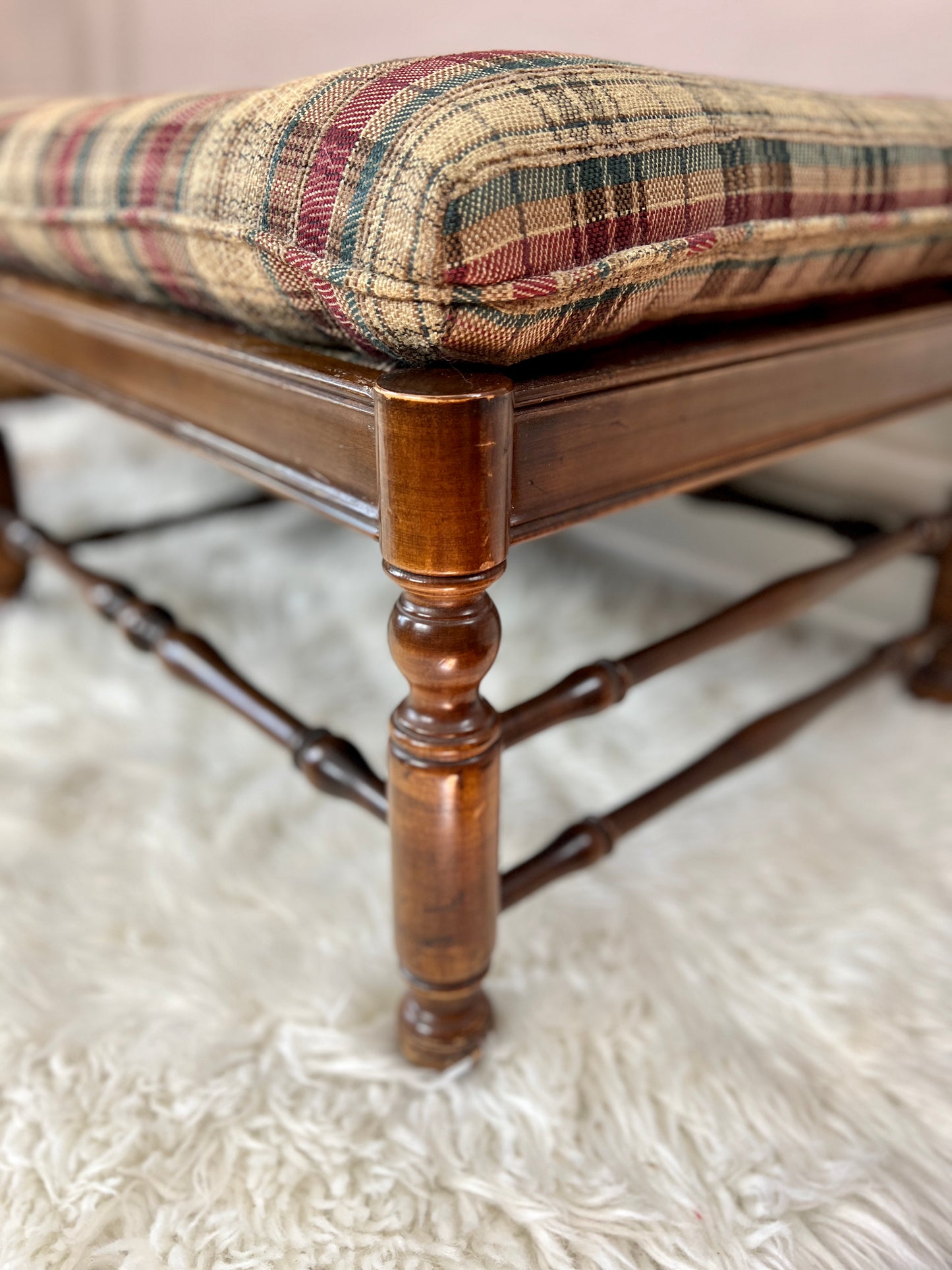 The Terrific Tartan Bench