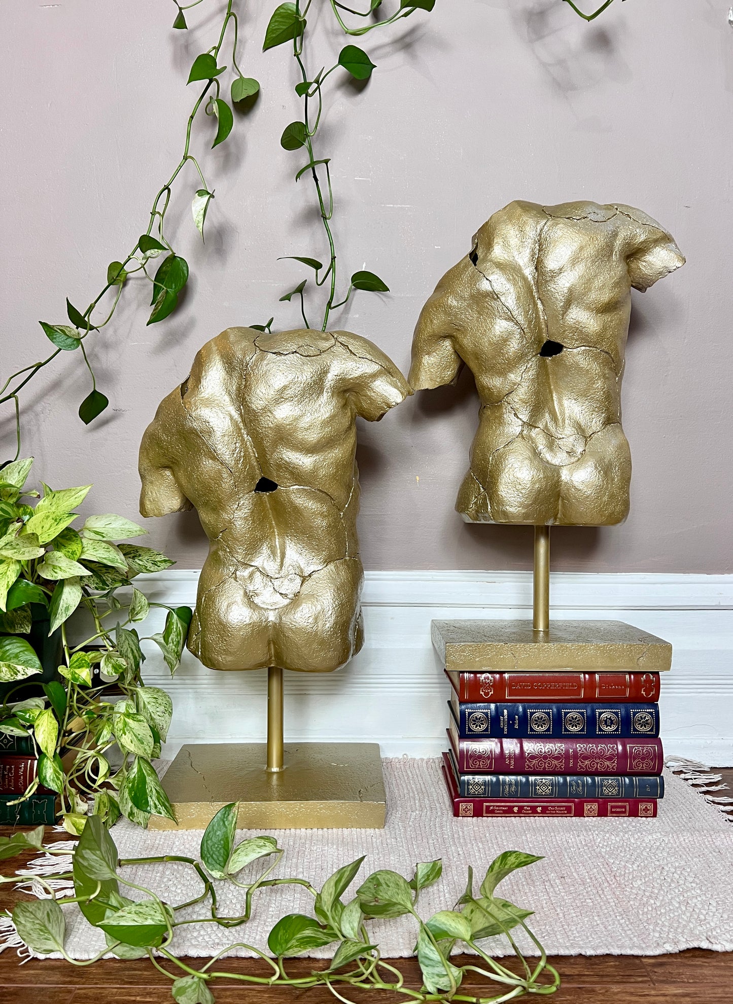 The Golden Torso Statue