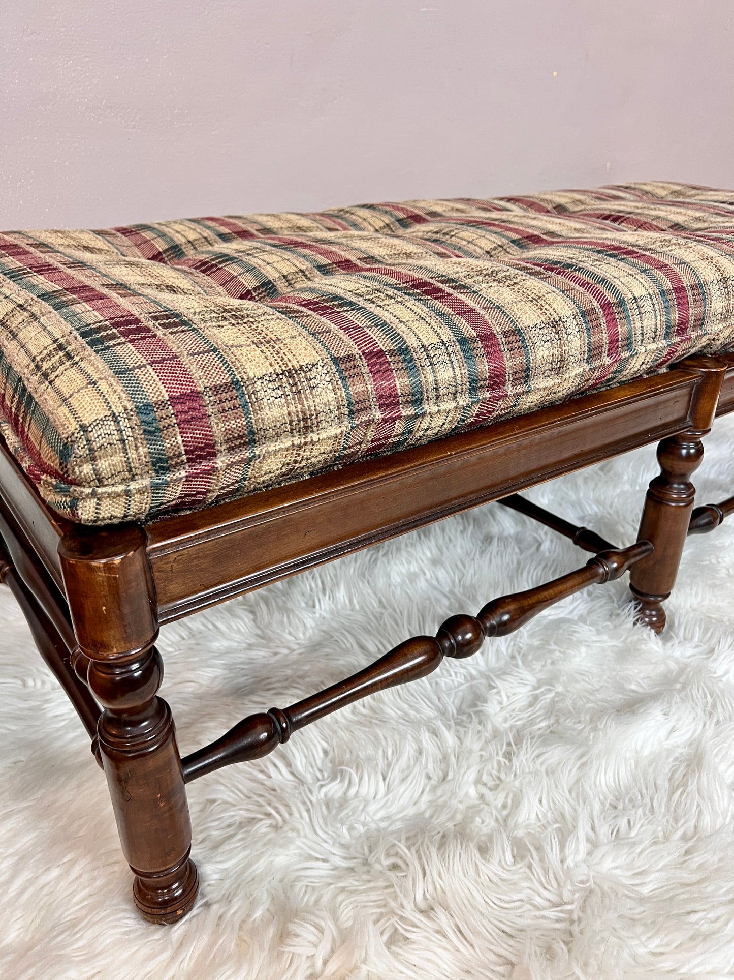 The Terrific Tartan Bench