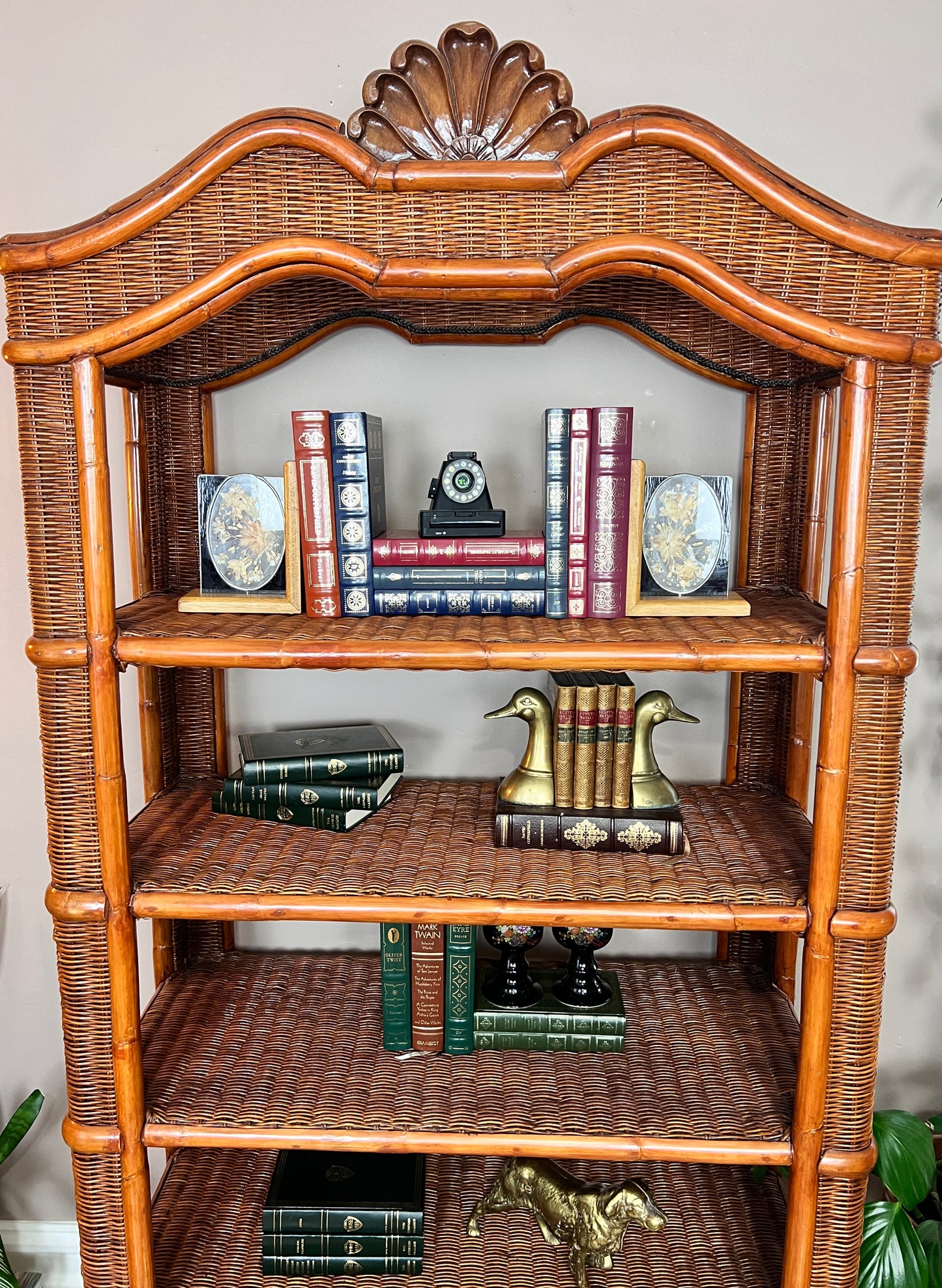 The Copacabana Rattan Shelf