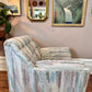 80’s Meets Midcentury Sofa & Armchair Set