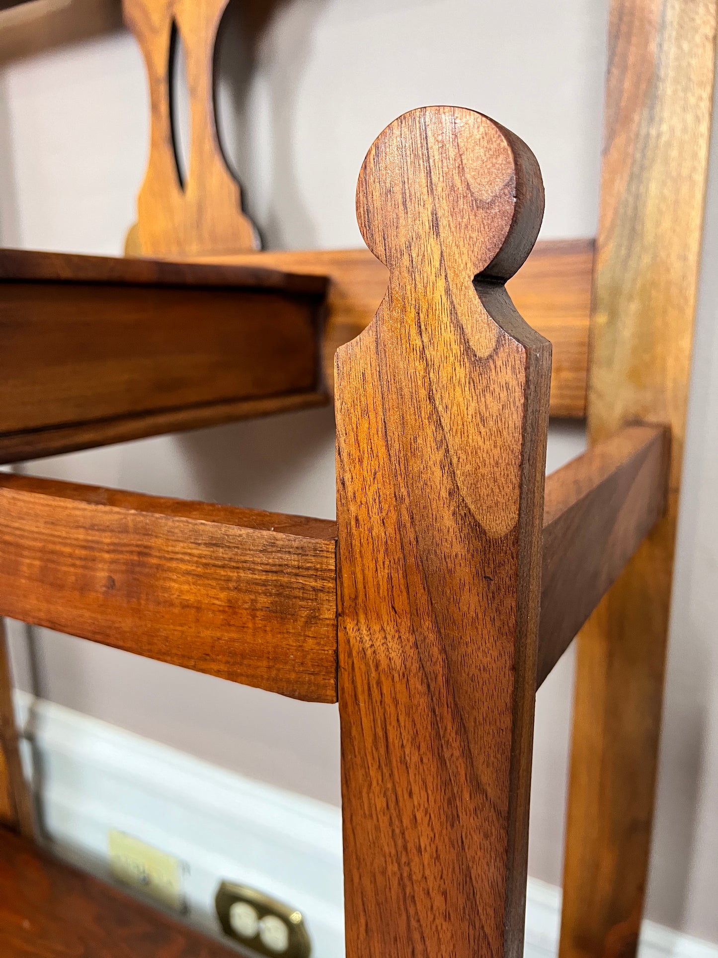 The Antique Hall Tree With Mirror