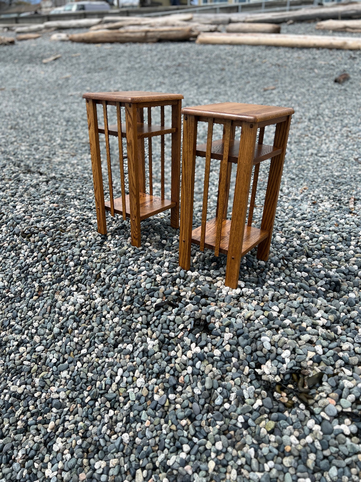 The Oak Side Tables