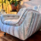 80’s Meets Midcentury Sofa & Armchair Set