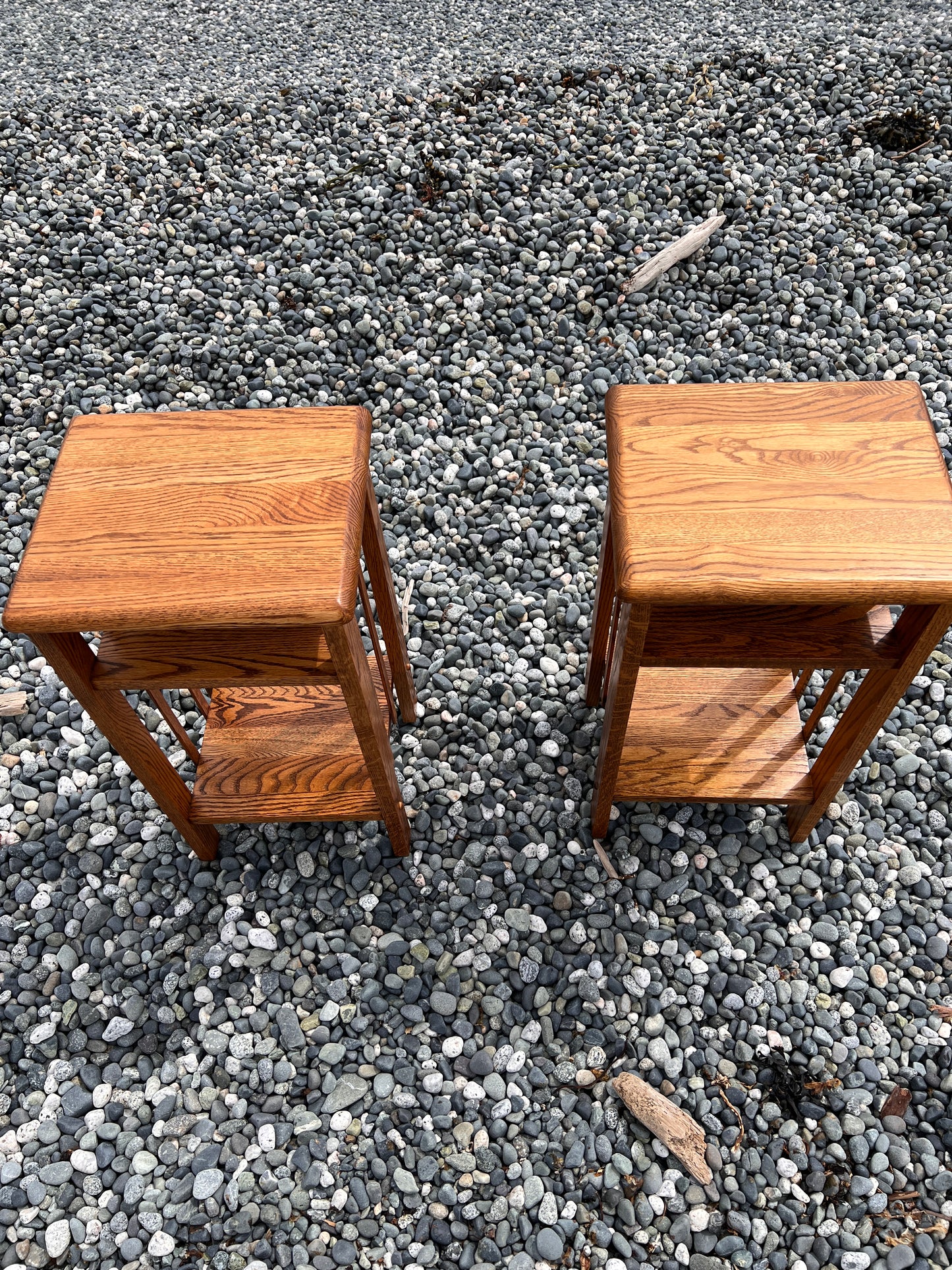 The Oak Side Tables