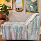 80’s Meets Midcentury Sofa & Armchair Set