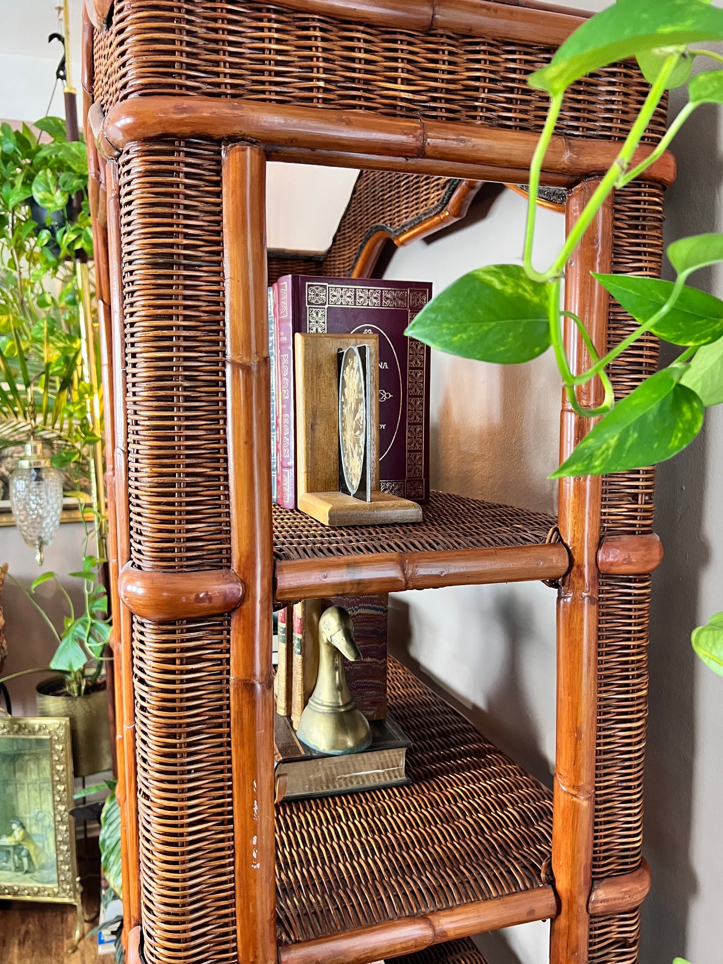 The Copacabana Rattan Shelf