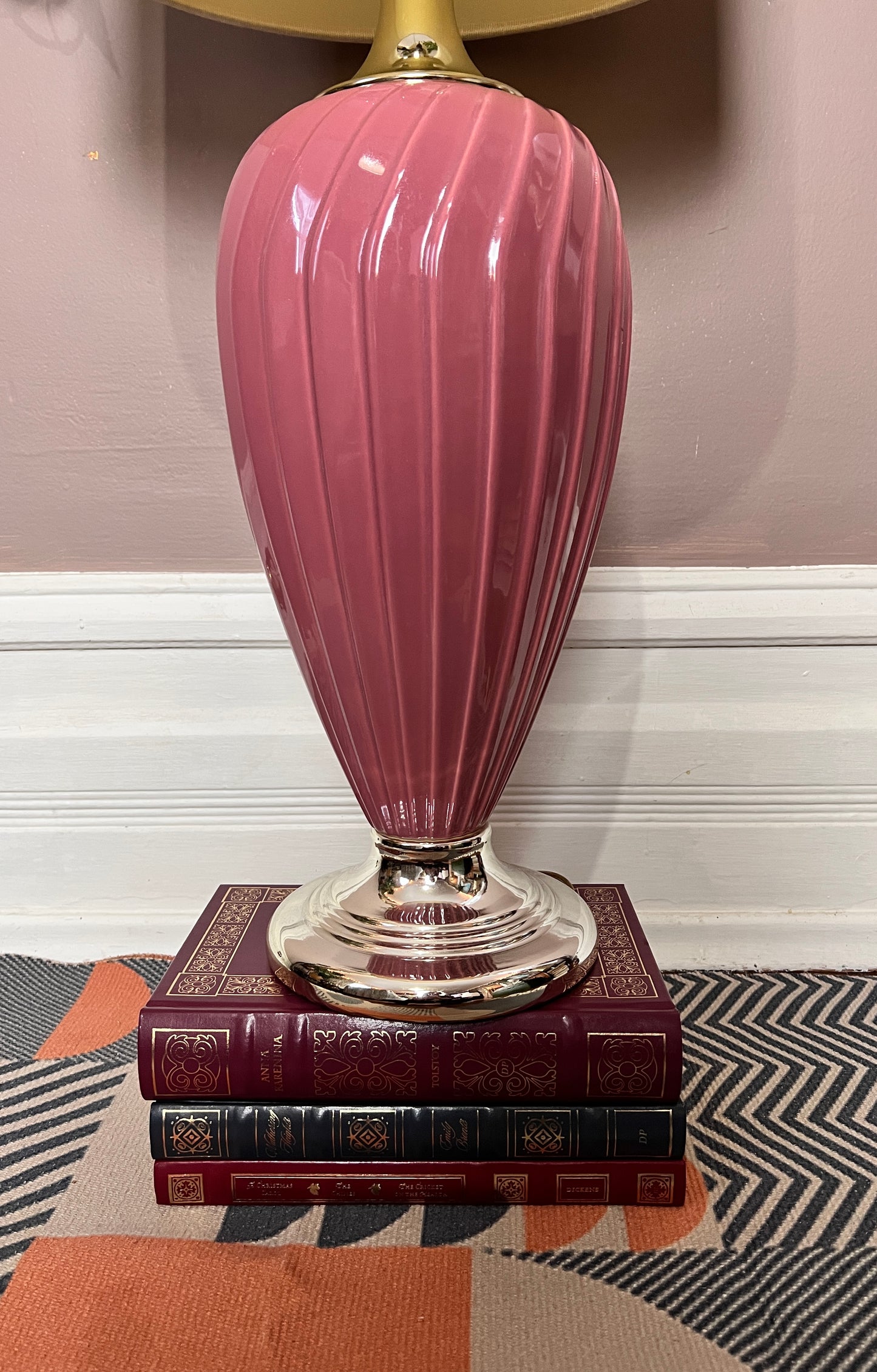 The Pink Ceramic Lamps