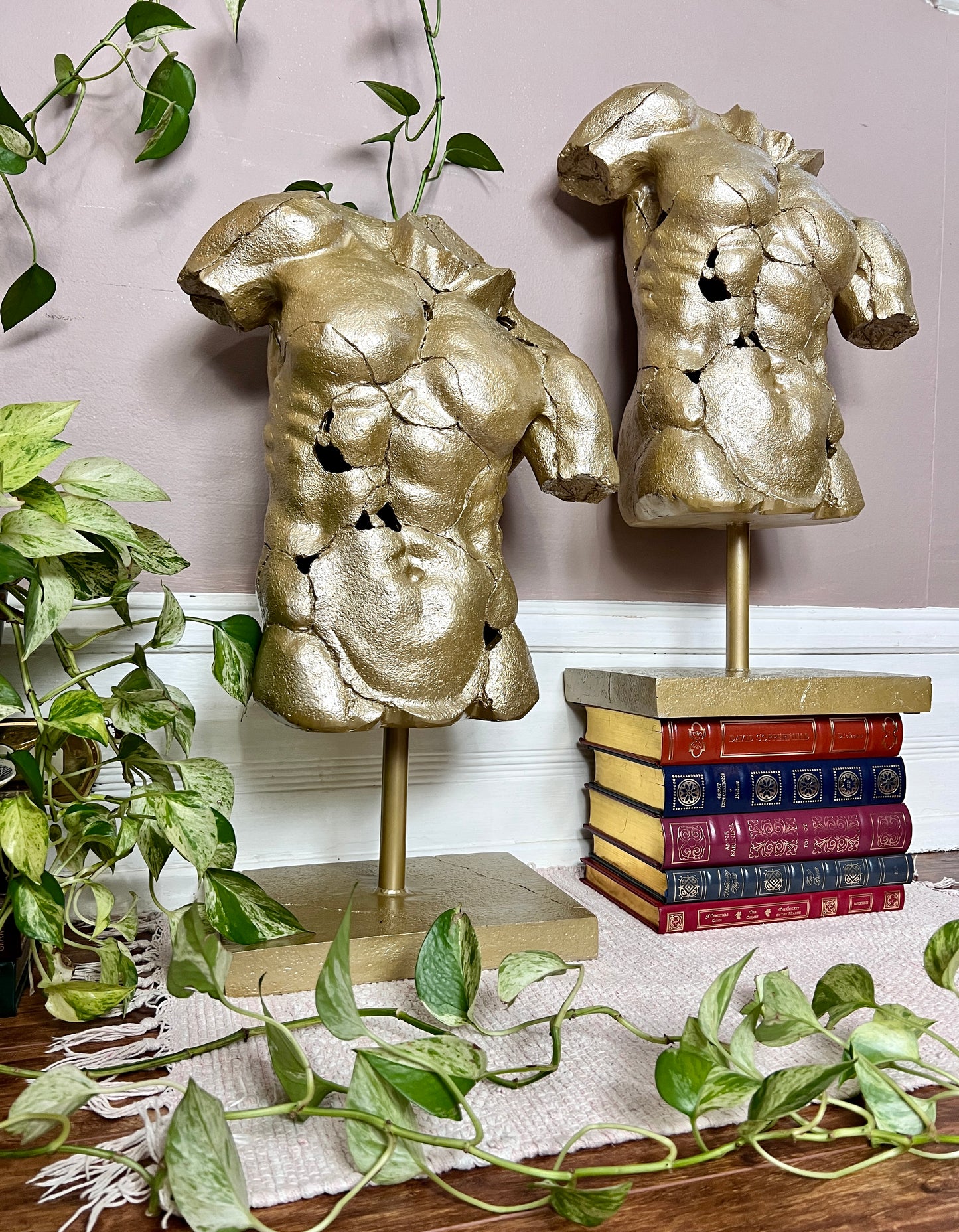 The Golden Torso Statue