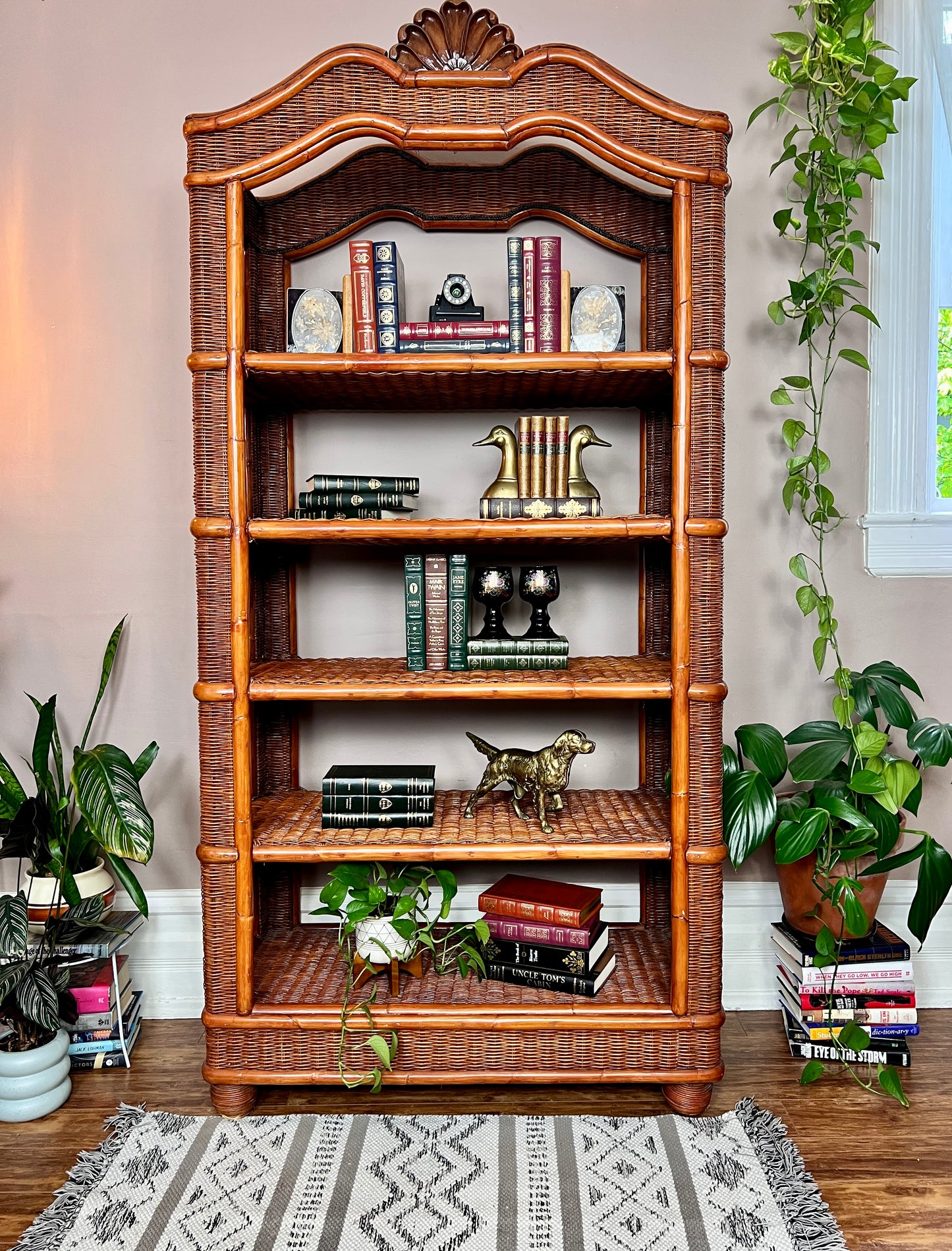 The Copacabana Rattan Shelf