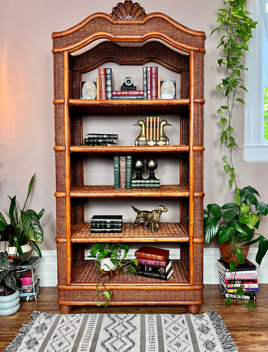 The Copacabana Rattan Shelf
