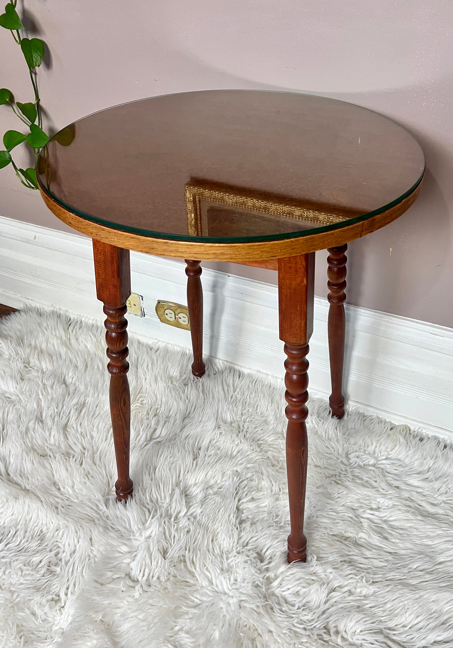 The Lovely Round Side Table