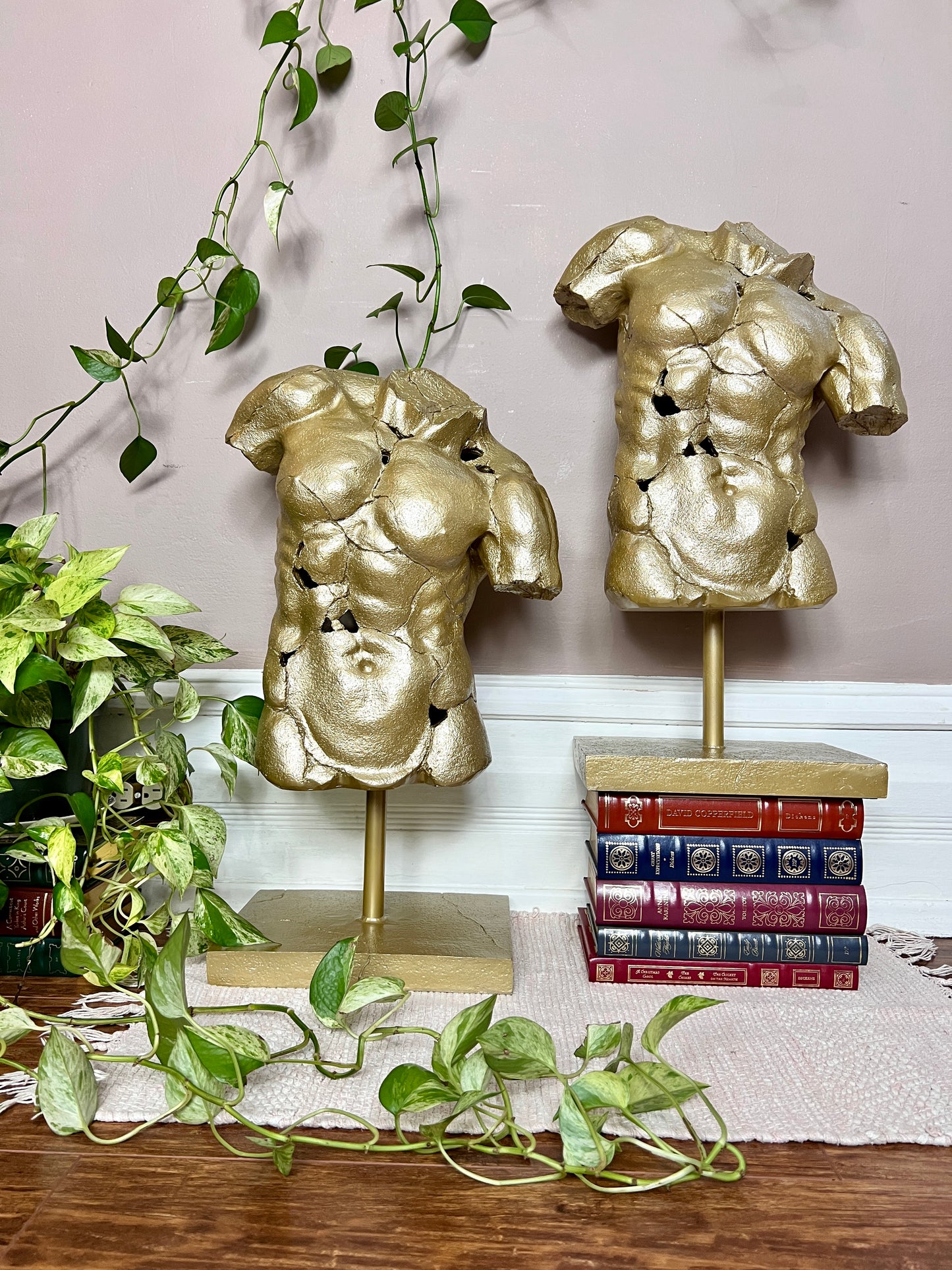 The Golden Torso Statue