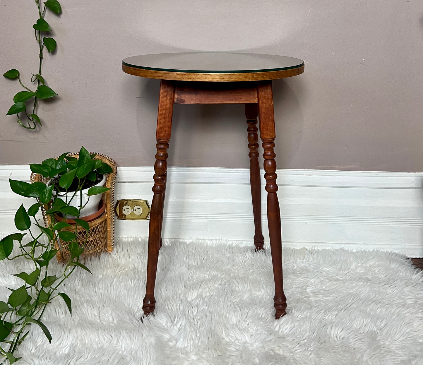 The Lovely Round Side Table
