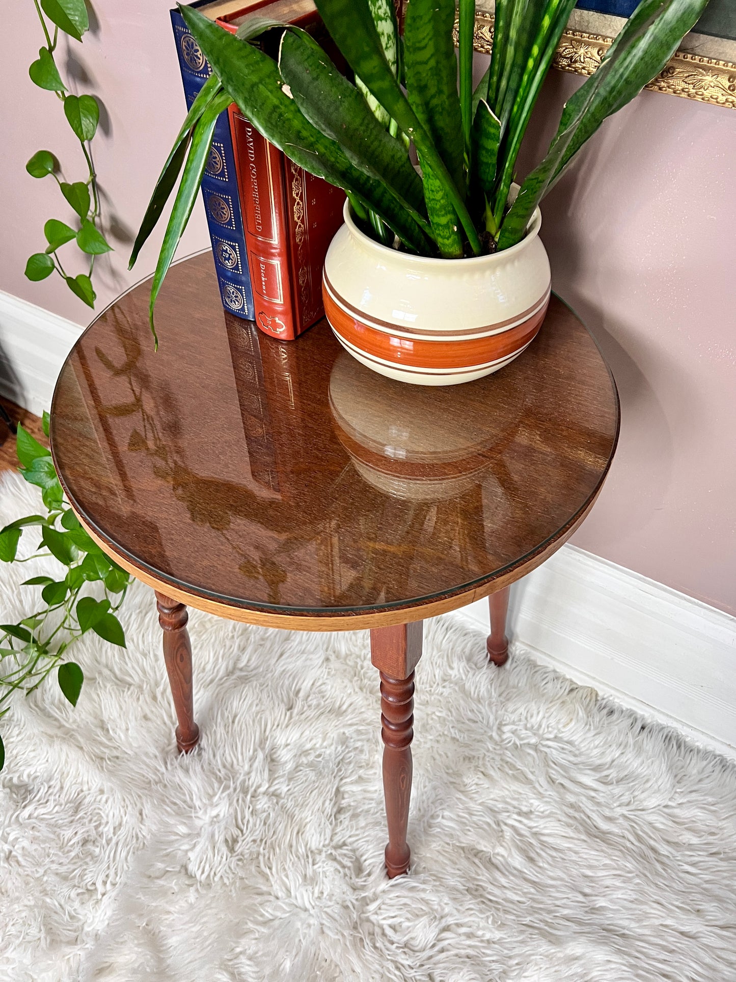The Lovely Round Side Table