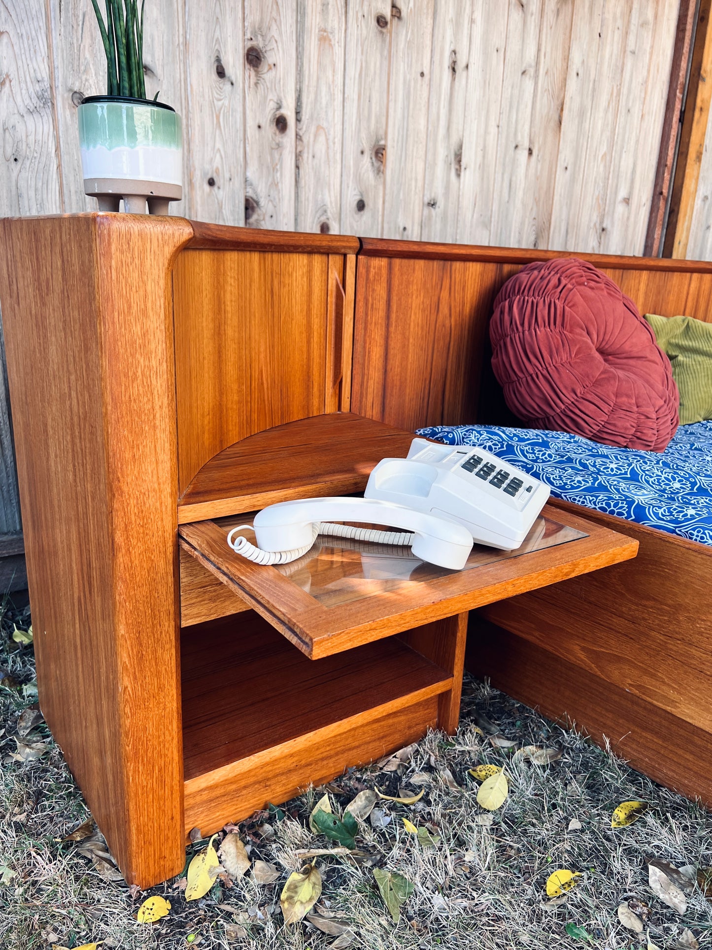 The Samo Teak Bed-frame