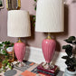 The Pink Ceramic Lamps