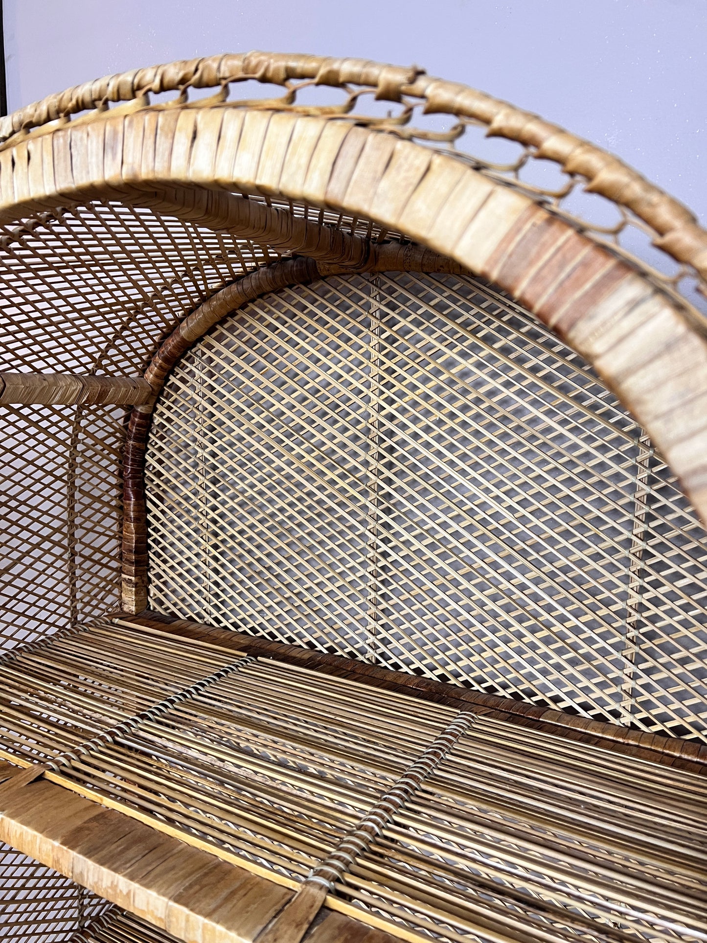 The Kerrisdale Wicker Shelf