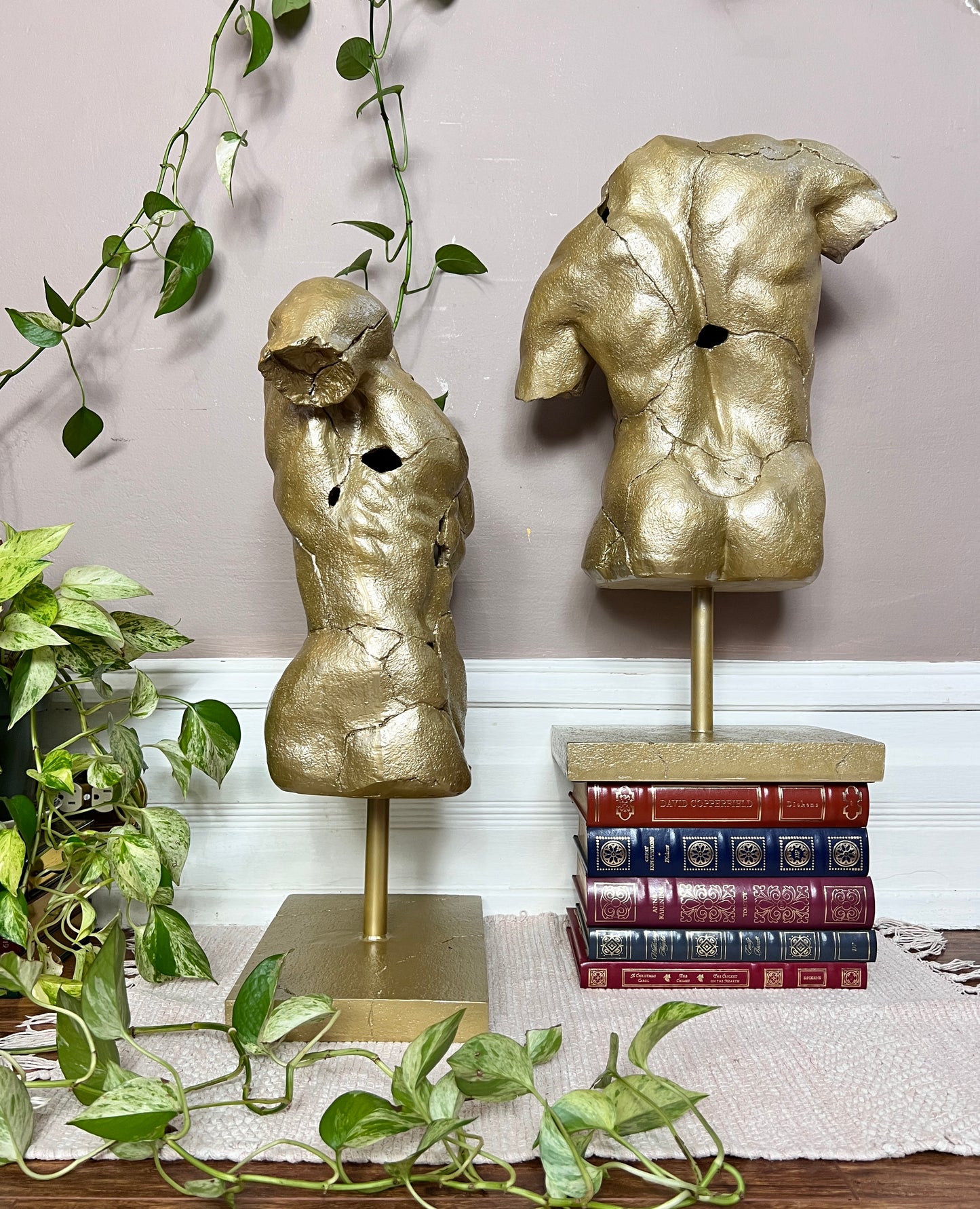 The Golden Torso Statue