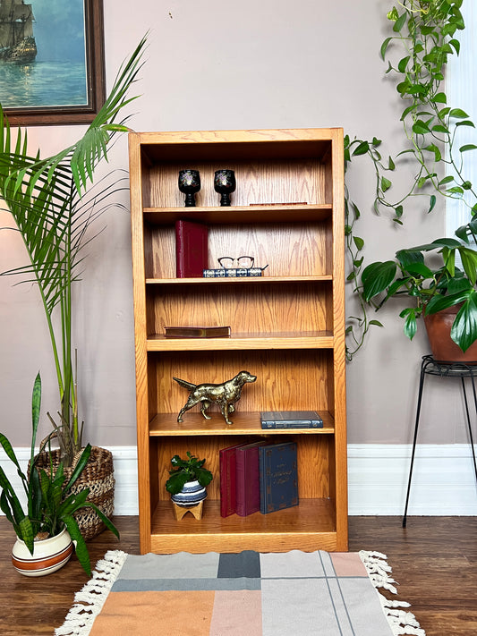 The Handsome Oak Shelf