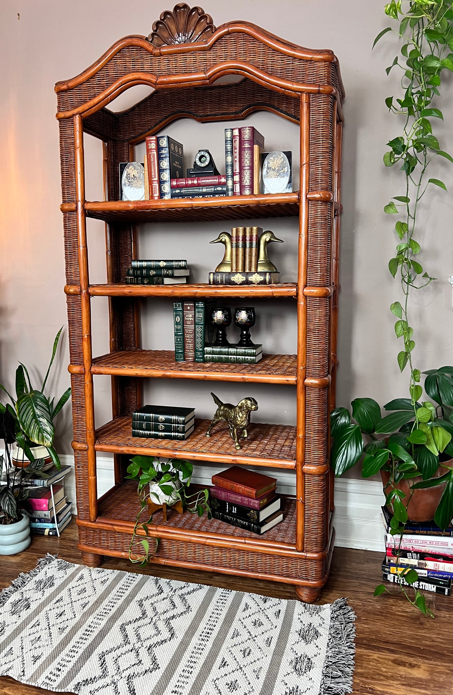 The Copacabana Rattan Shelf
