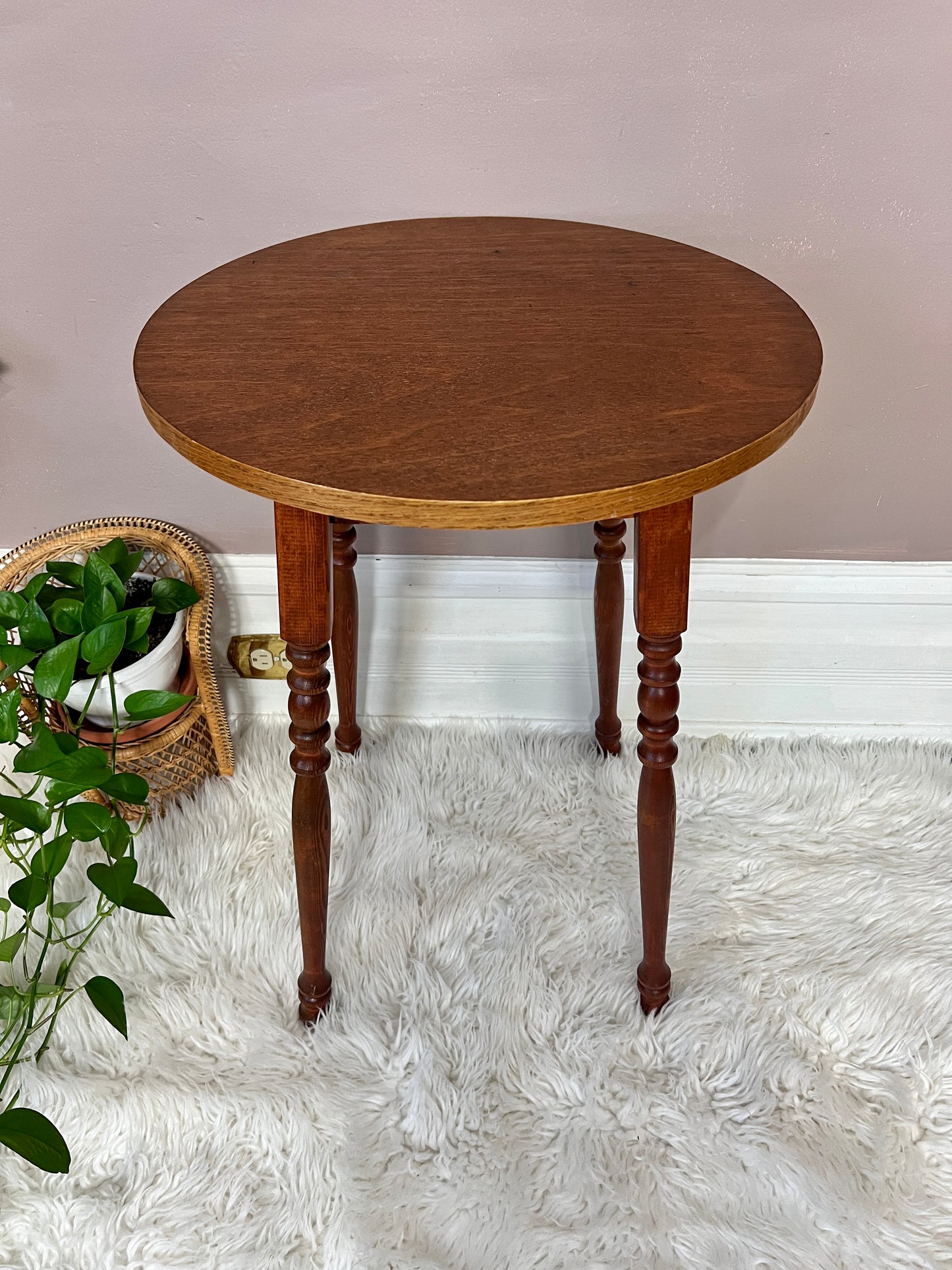 The Lovely Round Side Table