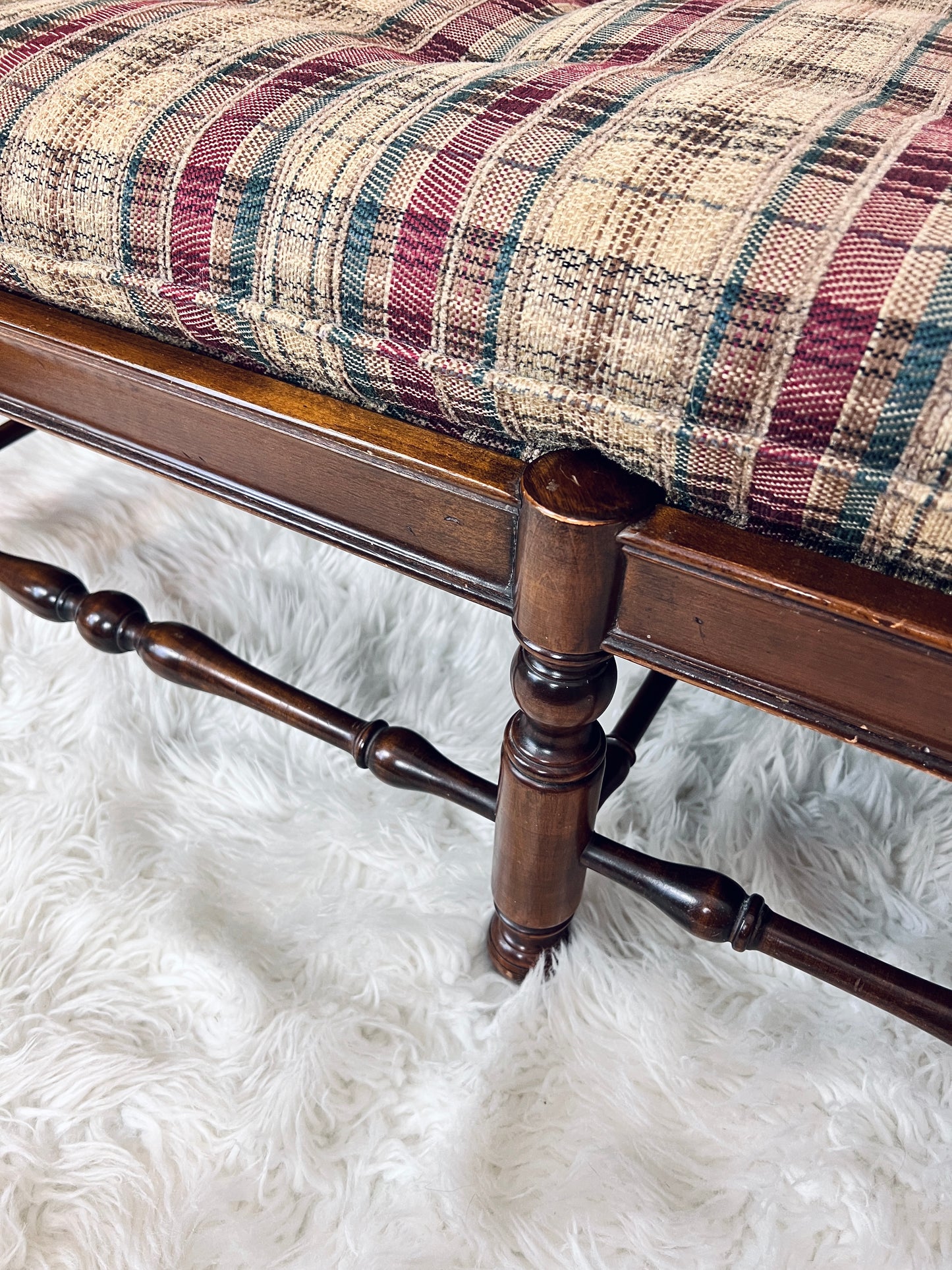 The Terrific Tartan Bench