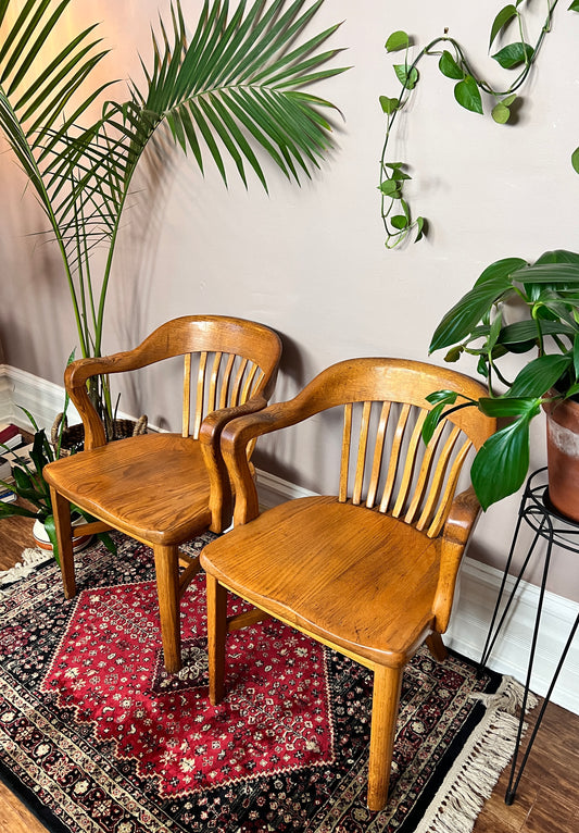 The Oak Barrister Chairs