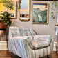 80’s Meets Midcentury Sofa & Armchair Set