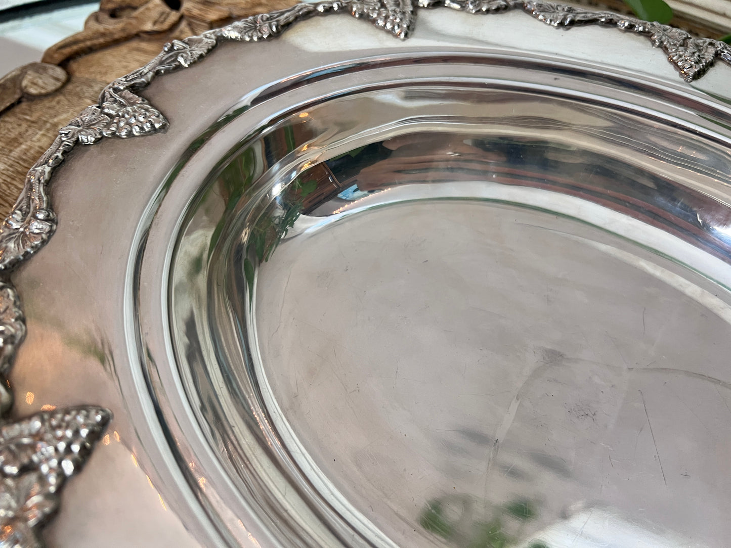 Old English Reproduction Serving Tray