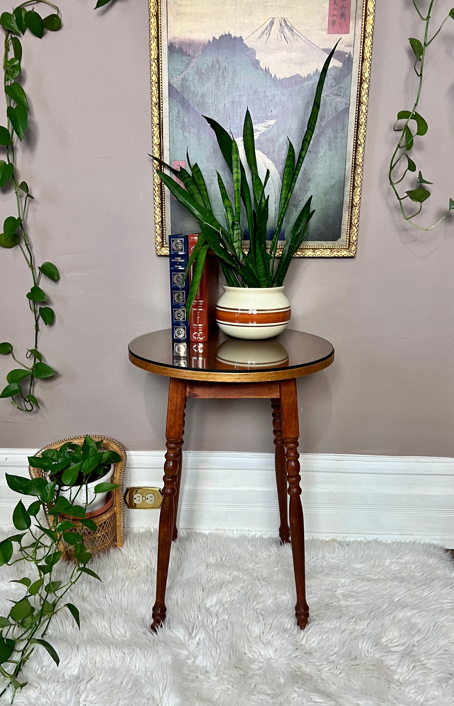 The Lovely Round Side Table