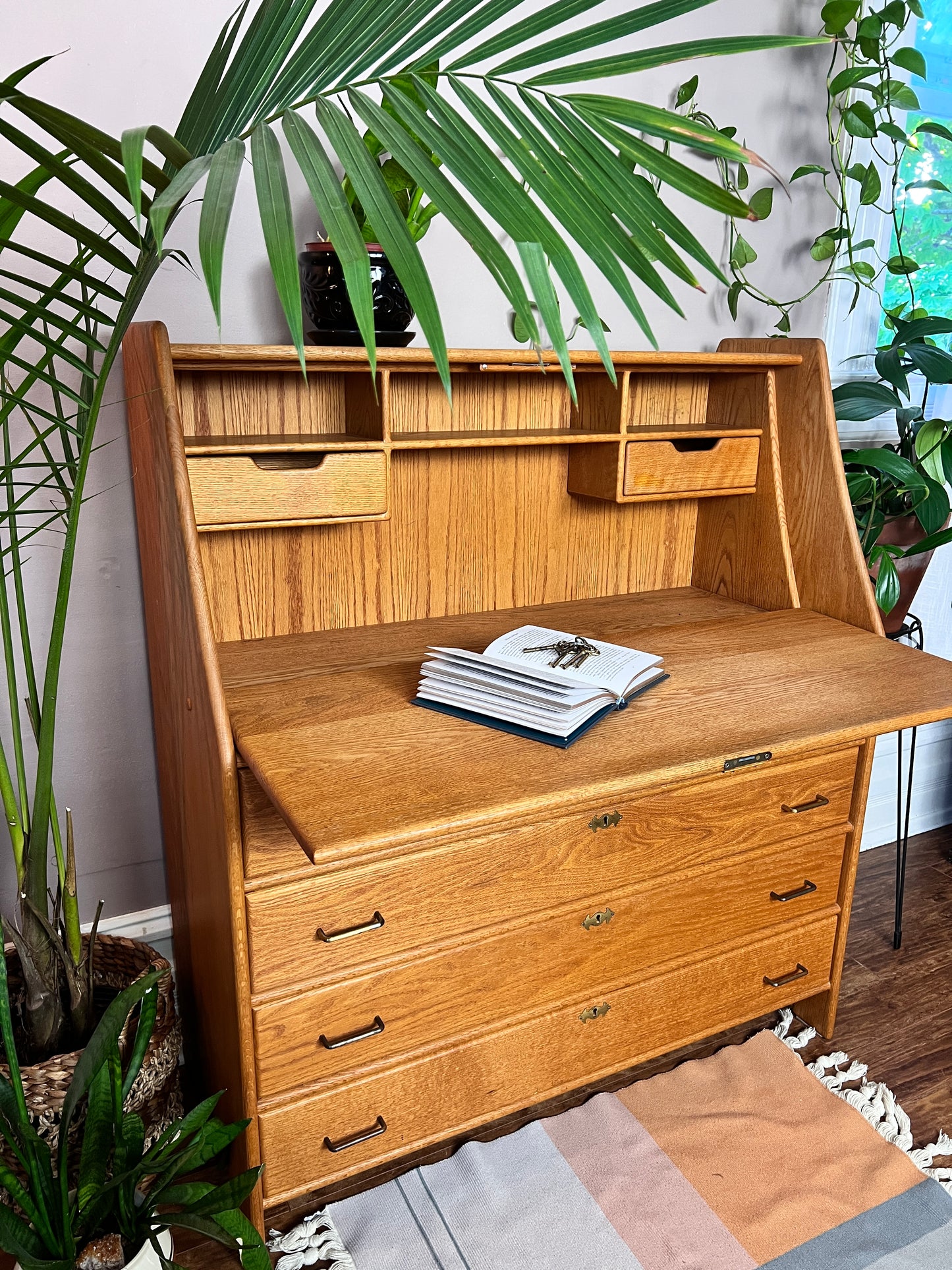 The Calico Secretary Desk