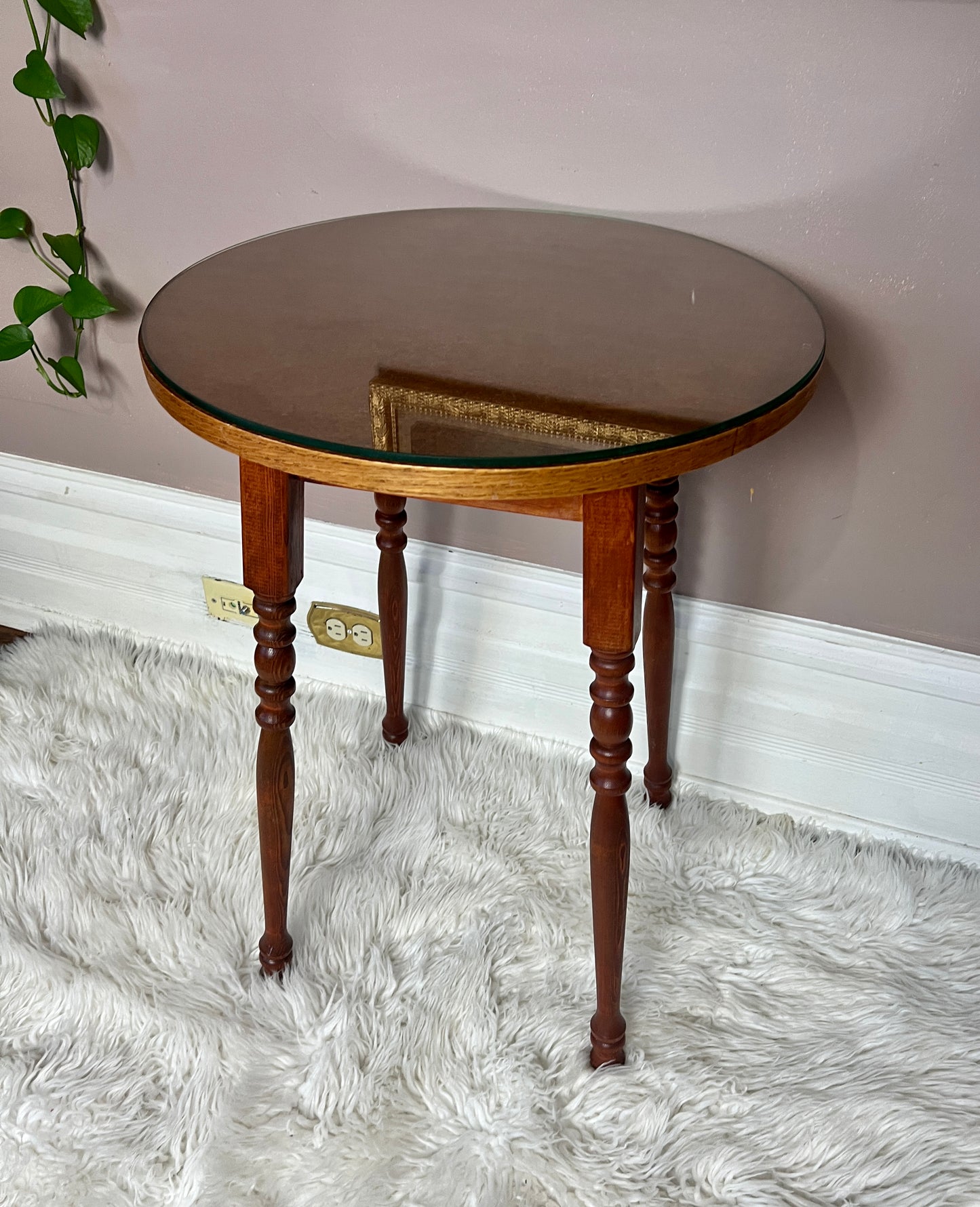 The Lovely Round Side Table